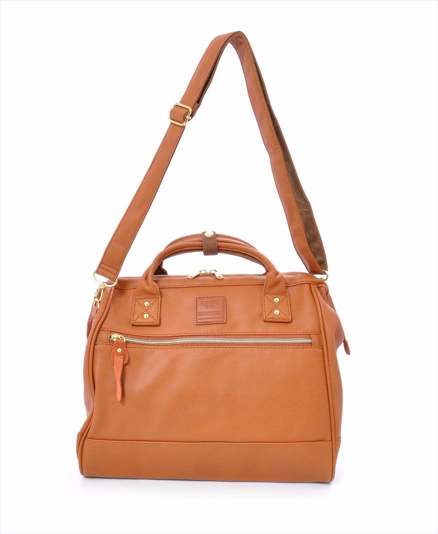 Faux Leather Hinged Clasp Shoulder Bag｜PRODUCTS｜anello® OFFICIAL SITE